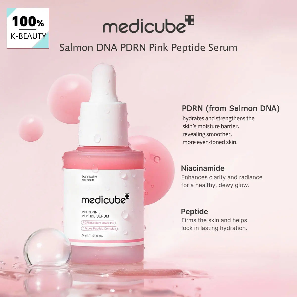 Salmon DNA Pink Peptide Serum